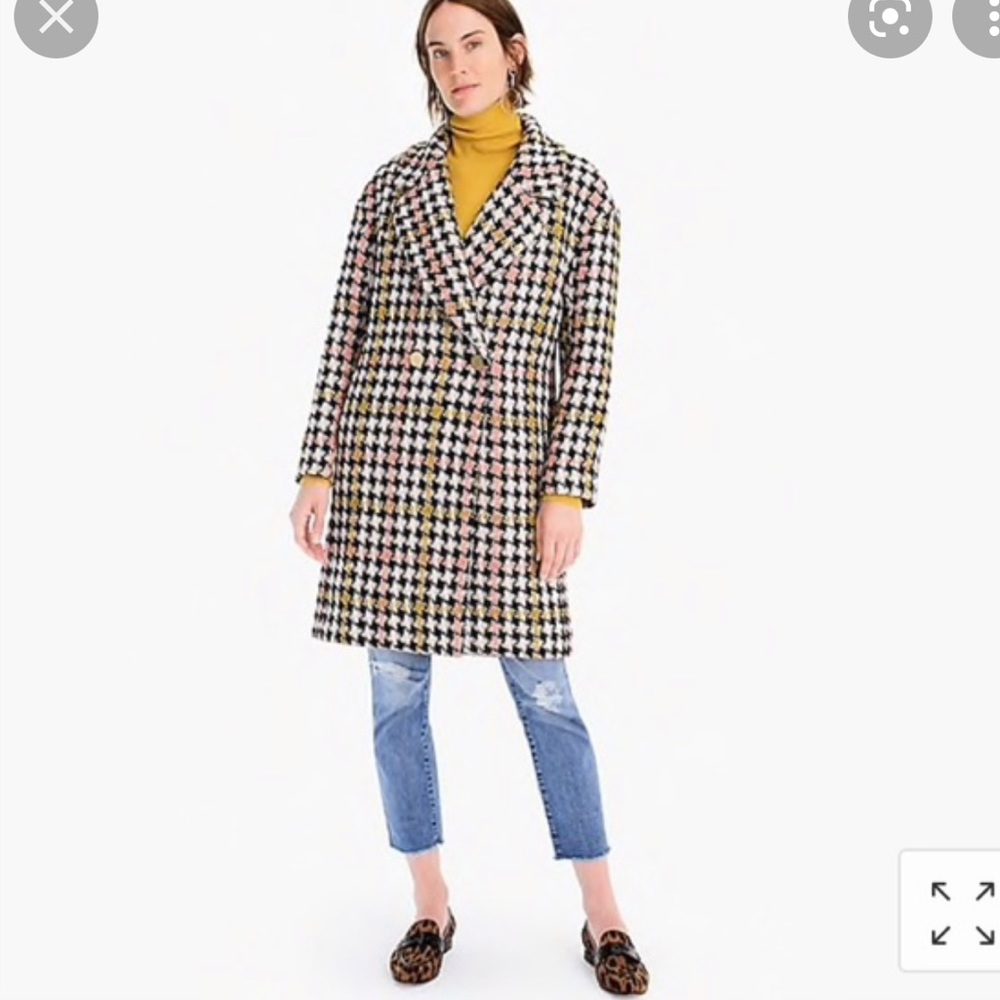 J.crew collection oversized coat